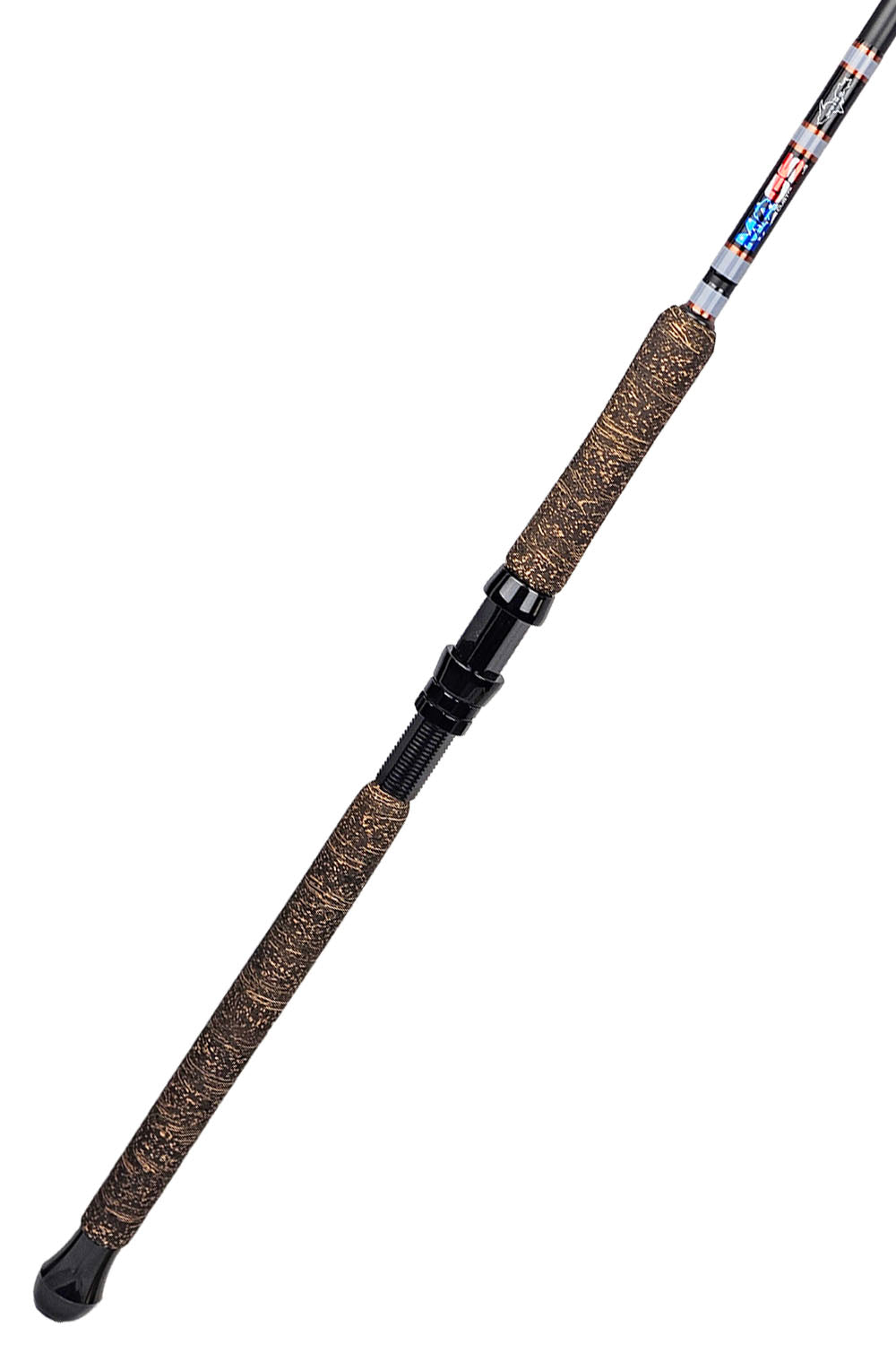 11' Fast Float Spinning Rod with Grey Wraps and Metallic Copper